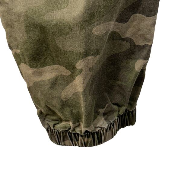 American Eagle Small TALL Mens Cargo Joggers Pants Camo Cuffed Pockets Stretch - Picture 7 of 11